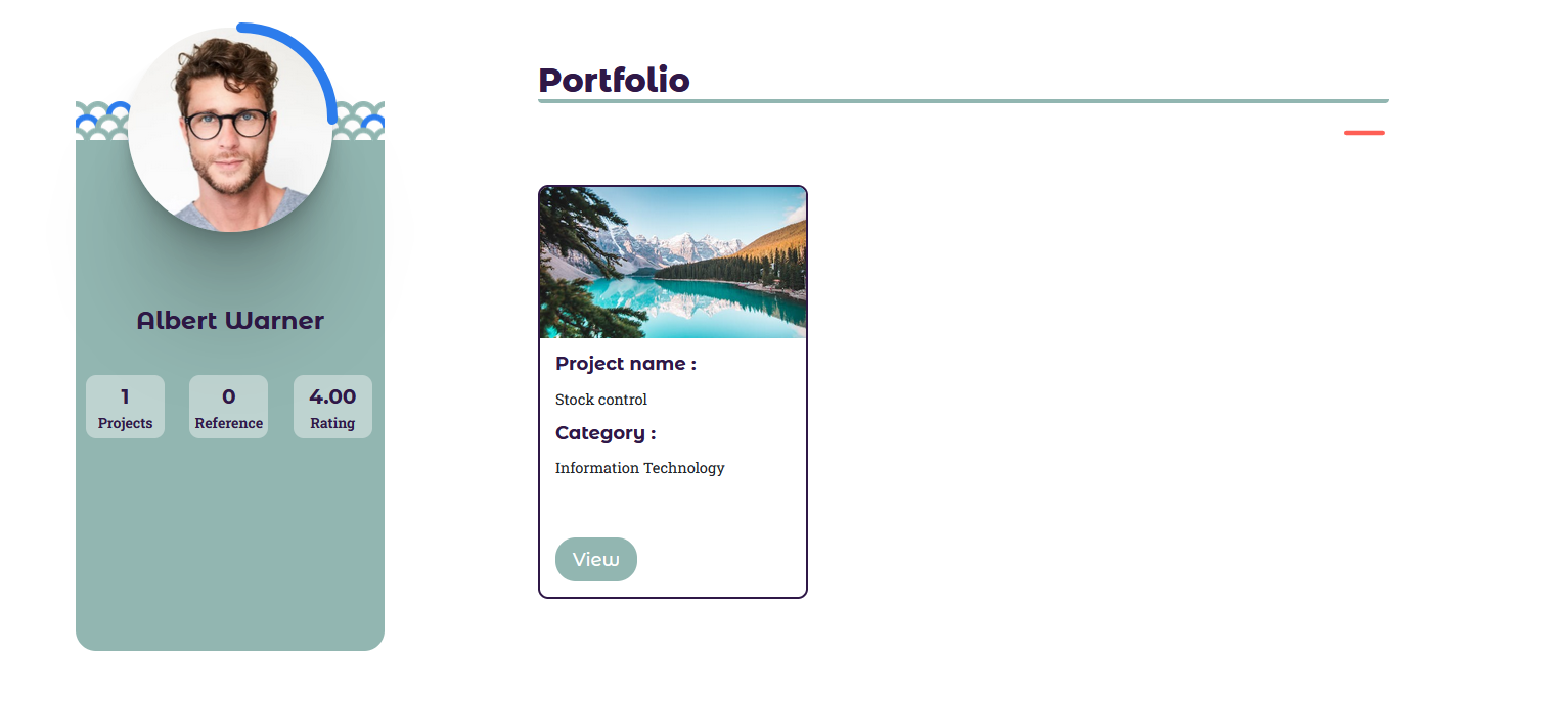 SkillBooking Public profile